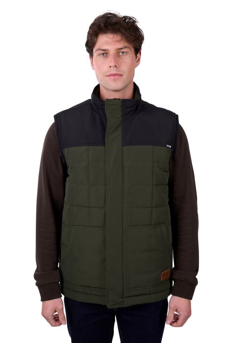 PURE WESTERN MENS RALPH REVERSIBLE VEST [SZ:XS]