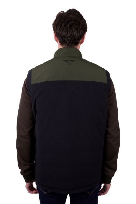 PURE WESTERN MENS RALPH REVERSIBLE VEST [SZ:XS]