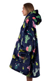 PURE WESTERN ADULTS CACTUS SNUGGLE HOODIE - NAVY