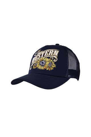 PURE WESTERN TAYLOR TRUCKER CAP - NAVY