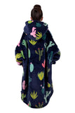 PURE WESTERN KIDS CACTUS SNUGGLE HOODIE - NAVY