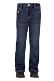 PURE WESTERN GIRLS BEC BOOT CUT JEAN - INDIGO [SZ:2]