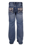 PURE WESTERN GIRLS RUE STRAIGHT LEG JEAN - MOONSHINE [SZ:2]