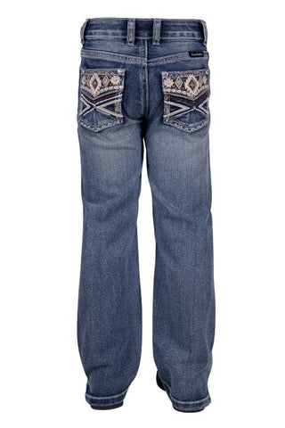 PURE WESTERN GIRLS RUE STRAIGHT LEG JEAN - MOONSHINE [SZ:2]