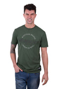 WRANGLER MENS COLE SS TEE - CYPRESS [SZ:XS]