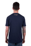 WRANGLER MENS ADAM SS TEE - NAVY [SZ:XS]