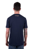 WRANGLER MENS ADAM SS TEE - NAVY [SZ:XS]