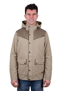 WRANGLER MENS CAIN JACKET - STONE [SZ:XS]