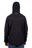 WRANGLER MENS CADE LOGO JACKET - BLACK [SZ:L]