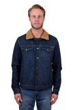 WRANGLER MENS EVAN JACKET - DENIM [SZ:XS]
