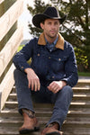 WRANGLER MENS EVAN JACKET - DENIM [SZ:XS]