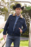 WRANGLER MENS EVAN JACKET - DENIM [SZ:XS]