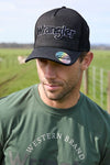 WRANGLER BEN HP TRUCKER CAP - CHARCOAL MARLE