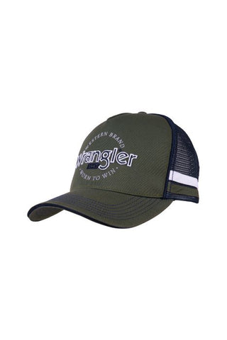WRANGLER COLE HP TRUCKER CAP - CYPRESS