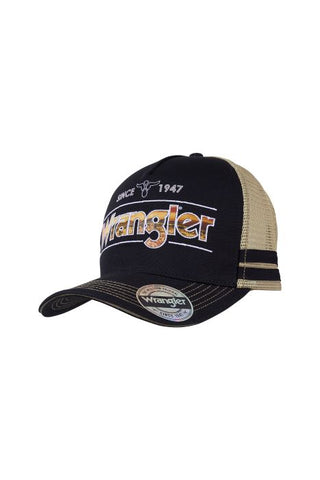 WRANGLER ADAM HP TRUCKER CAP - BLACK
