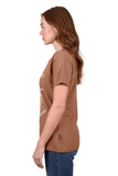 WRANGLER LAYLA WOMENS SS TEE - COPPER [SZ:8]