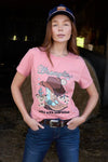WRANGLER GISELLE WOMENS SS TEE - PINK [SZ:8]
