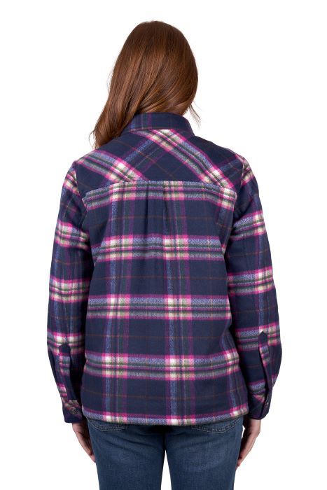 WRANGLER SELMA WOMENS SHIRT JACKET - NAVY [SZ:XS]