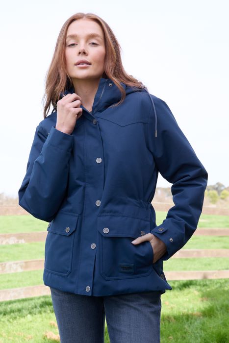WRANGLER DEMI WOMENS JACKET - BLUE [SZ:XS]