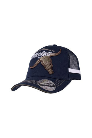 WRANGLER KIDS BRANDO TRUCKER CAP - NAVY 