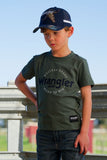 WRANGLER KIDS BRANDO TRUCKER CAP - NAVY 