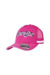 WRANGLER KIDS LAUREN TRUCKER CAP - PINK