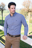 THOMAS COOK MENS BROCK TAILORED LS SHIRT [SZ:S]