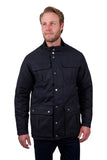THOMAS COOK MENS TARCUTTA OILSKIN JACKET - NAVY [SZ:M]