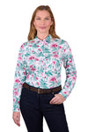 THOMAS COOK WOMENS FLORENCE LS SHIRT - PINK [SZ:8]