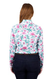 THOMAS COOK WOMENS FLORENCE LS SHIRT - PINK [SZ:8]