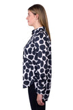 THOMAS COOK WOMENS NAOMI LS SHIRT - NAVY [SZ:8]