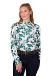 THOMAS COOK WOMENS KIARA LONGSLEEVE BLOUSE [SZ:8]