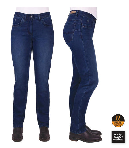 THOMAS COOK WOMENS JULIA THRMAL JEAN 32L [SZ:8]