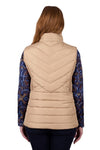 THOMAS COOK WOMENS MAYFIELD VEST - TAN [SZ:XS]