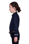 THOMAS COOK ASHLEY GIRLS LS SHIRT - NAVY [SZ:2]