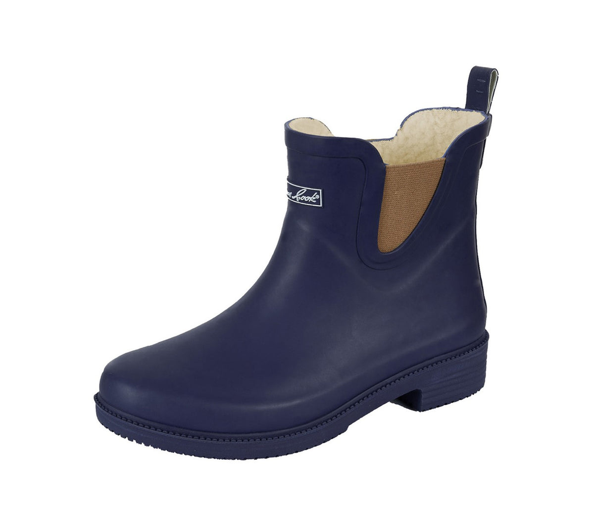 THOMAS COOK WYNYARD KIDS BOOTS - NAVY /TAN [SZ:J10]