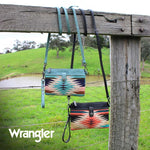 WRANGLER AZTEC CLUTCH BAG - BLACK/MULTI 