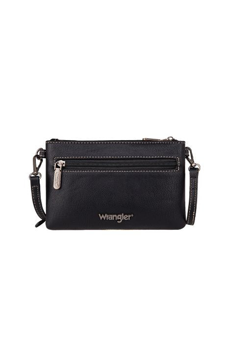 WRANGLER AZTEC CLUTCH BAG - BLACK/MULTI 