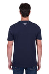 BULLZYE MENS CRAWFORD SHORT SLEEVE TEE - NAVY [SZ:XS]