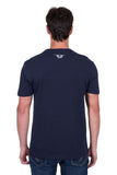 BULLZYE MENS CRAWFORD SHORT SLEEVE TEE - NAVY [SZ:XS]