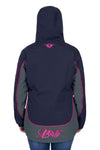 BULLZYE WOMENS CARLA JACKET - NAVY/PINK [SZ:XS]