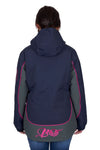 BULLZYE WOMENS CARLA JACKET - NAVY/PINK [SZ:XS]