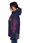 BULLZYE WOMENS CARLA JACKET - NAVY/PINK [SZ:XS]