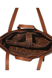 WRANGLER CANVAS ICONIC LOGO TOTE - KHAKI 