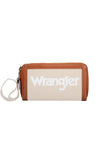 WRANGLER CANVAS ICONIC LOGO WALLET - NATURAL [SZ:38]