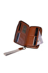 WRANGLER CANVAS ICONIC LOGO WALLET - NATURAL [SZ:38]