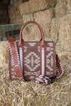 WRANGLER DAKOTA CROSSBODY BAG - TAN [SZ:38]