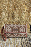 WRANGLER DAKOTA WHIPSTITCH WALLET BAG - TAN 