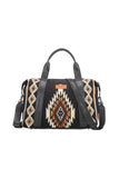 WRANGLER MAYA AZTEC DUFFLE BAG - BLACK 