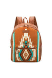 WRANGLER MAYA AZTEC BACKPACK - TAN 